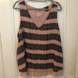 Torrid Striped Blouse - (Torrid Sizing 1)
